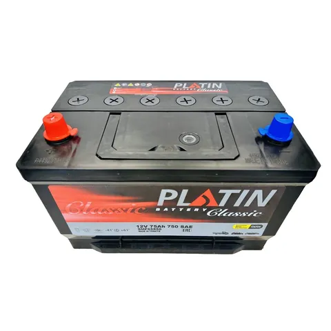 Аккумулятор PLATIN 75 Ач 750 А (EN), прямая полярность, BCI-65