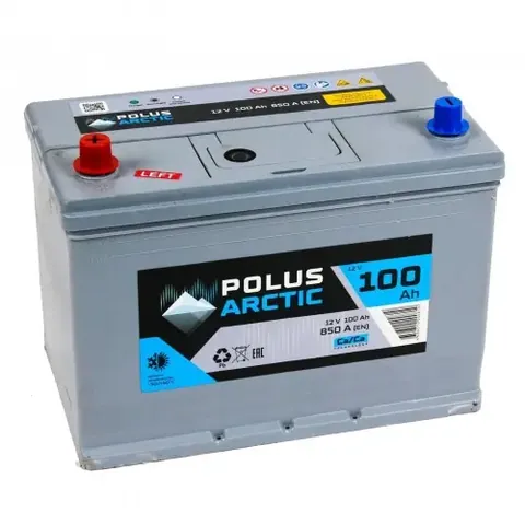 Аккумулятор POLUS ARCTIC ASIA 100 Ач 850 А (EN), прямая полярность, D31