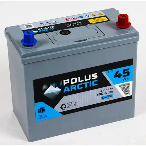 Аккумулятор POLUS 45 Ач 380 А (EN), прямая полярность, B24