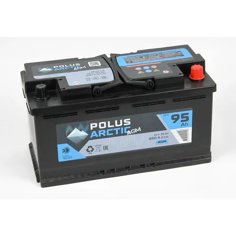 Аккумулятор POLUS 95 Ач 1000 А (EN), обратная полярность, LN5