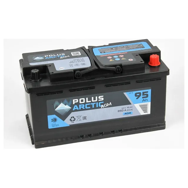Аккумулятор POLUS 95 Ач 1000 А (EN), обратная полярность, LN5
