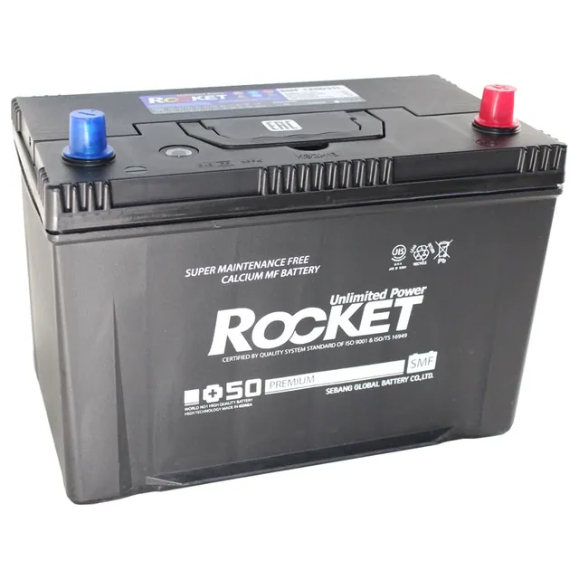Аккумулятор ROCKET 100 Ач 830 А (SAE), обратная полярность, D31