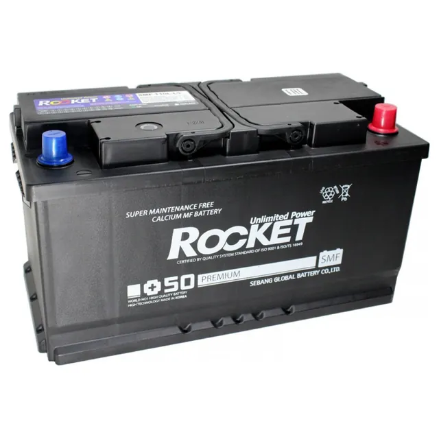 Аккумулятор ROCKET 100 Ач 830 А (EN), обратная полярность, LN5