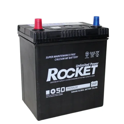 Аккумулятор ROCKET 42 Ач 370 А (EN), прямая полярность, B19
