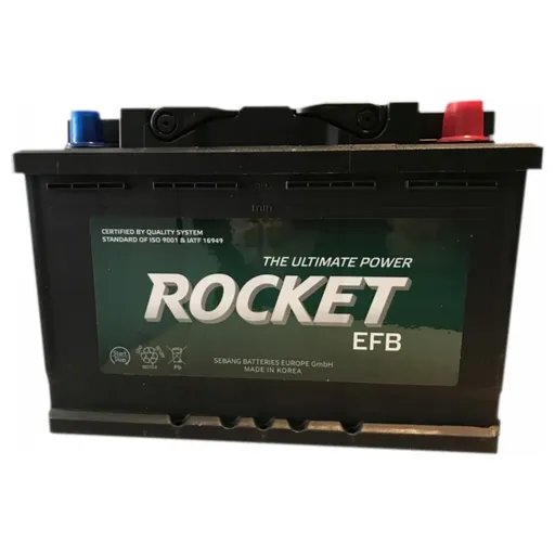 Аккумулятор ROCKET 70 Ач 680 А (EN), обратная полярность, D26