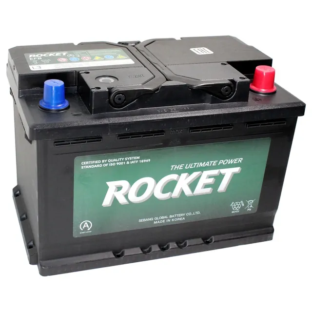 Аккумулятор ROCKET EFB 70 Ач 680 А (EN), обратная полярность, LN3