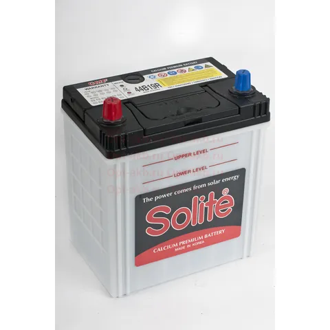 Аккумулятор SOLITE 44 Ач 350 А (EN), обратная полярность, B19