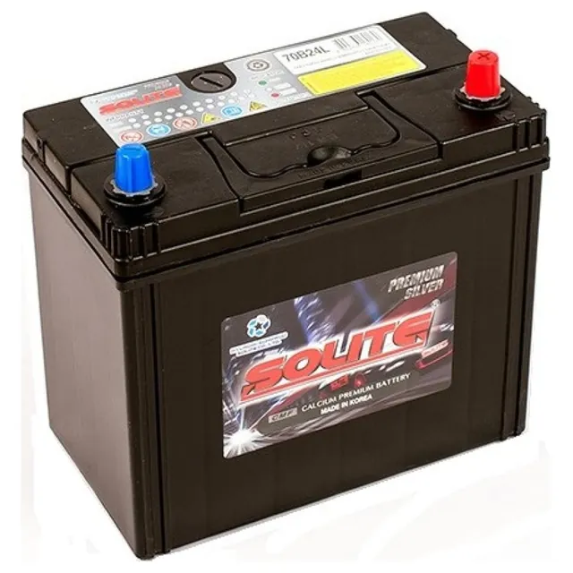 Аккумулятор SOLITE Silver Premium 59 Ач 520 А (EN), обратная полярность, B24