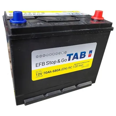 Аккумулятор TAB EFB Stop & Go 70 Ач 680 А (EN), обратная полярность, D26