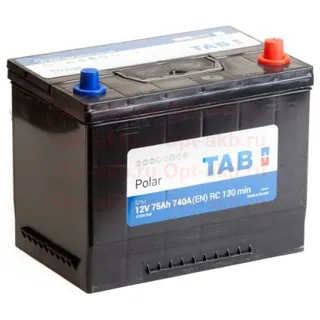 Аккумулятор TAB Polar 75 Ач 740 А (EN), обратная полярность, D26