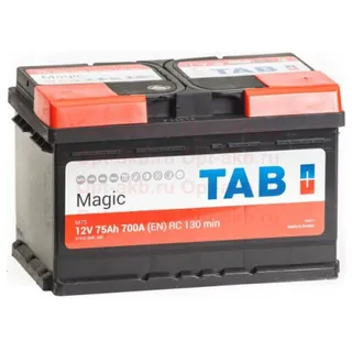 Аккумулятор TAB Magic 75 Ач 720 А (EN), обратная полярность, LBN3