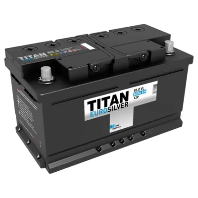 Аккумулятор TITAN Euro Silver 85 Ач 800 А (EN), обратная полярность, LBN4