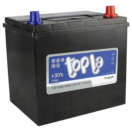 Аккумулятор TOPLA TOP 65 Ач 650 А (EN), обратная полярность, D23