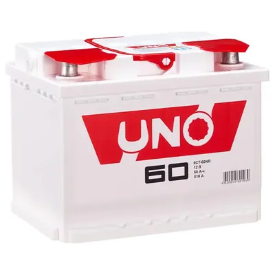 Аккумулятор UNO 60 Ач 510 А (EN), обратная полярность, LN2