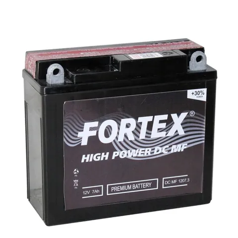 Аккумулятор FORTEX 7 Ач 120 А (EN), обратная полярность, YTX7L